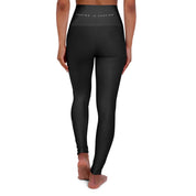Boxing is Passion™ Black High Waisted Yoga Leggings