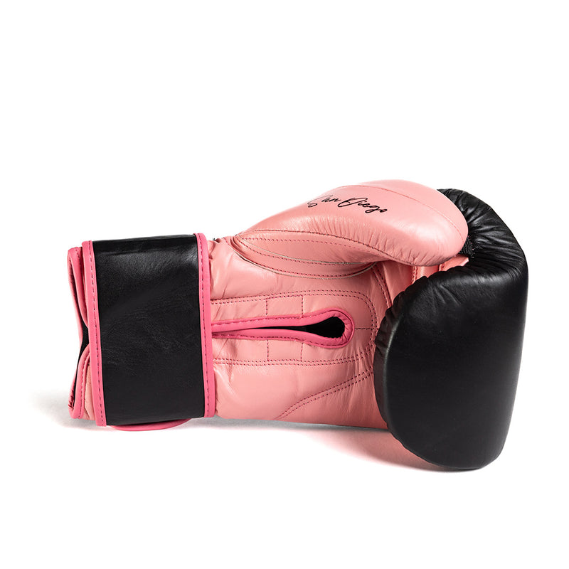 Boxing is Passion Pink SV2 Velcro Boxing Gloves